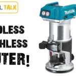 Makita 18V Brushless Compact Router ! DRT50 XTR01 Trimmer