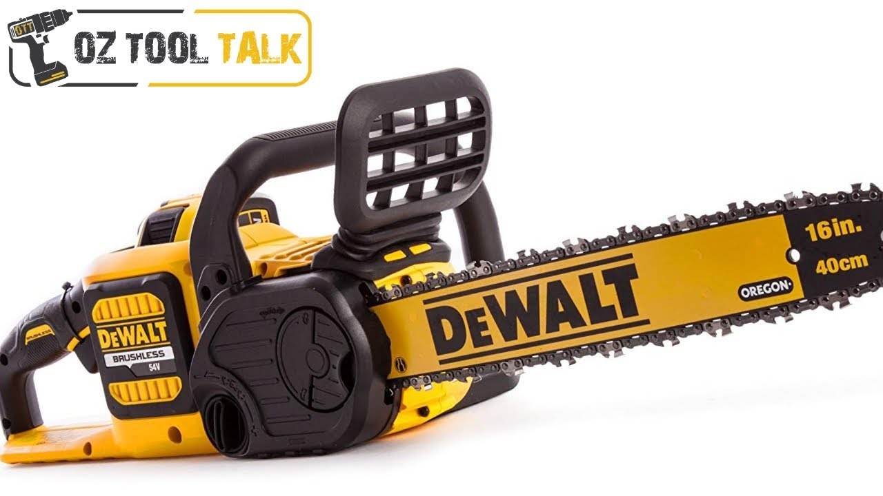 Dewalt FlexVolt Chainsaw! 54V Brushless DCM575 16″ Oz Tool Talk